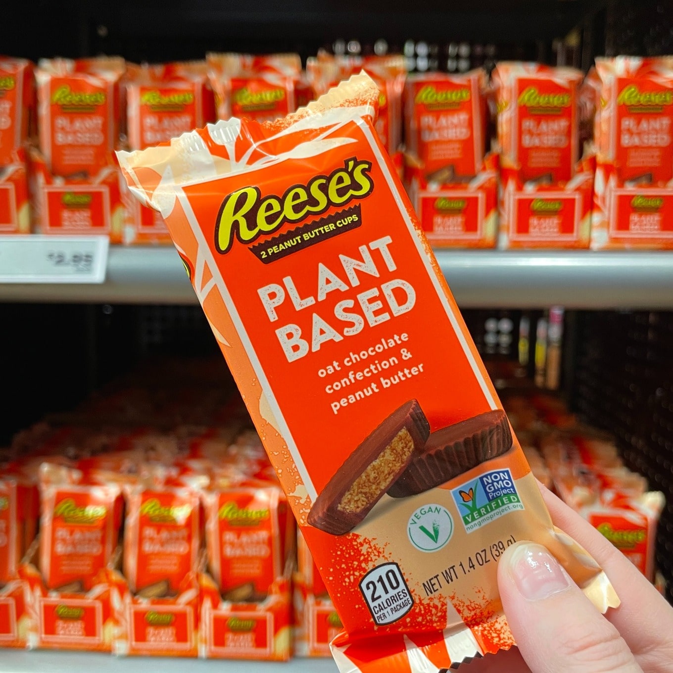 hershey's reese's plant based
